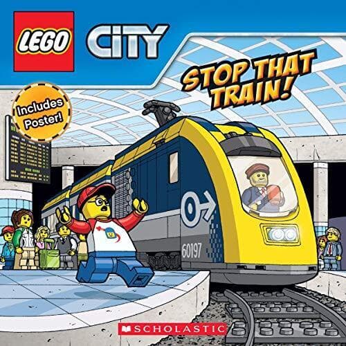 Stop That Train! (Lego City), Landers, Ace Paperback Book Pre-Owned English