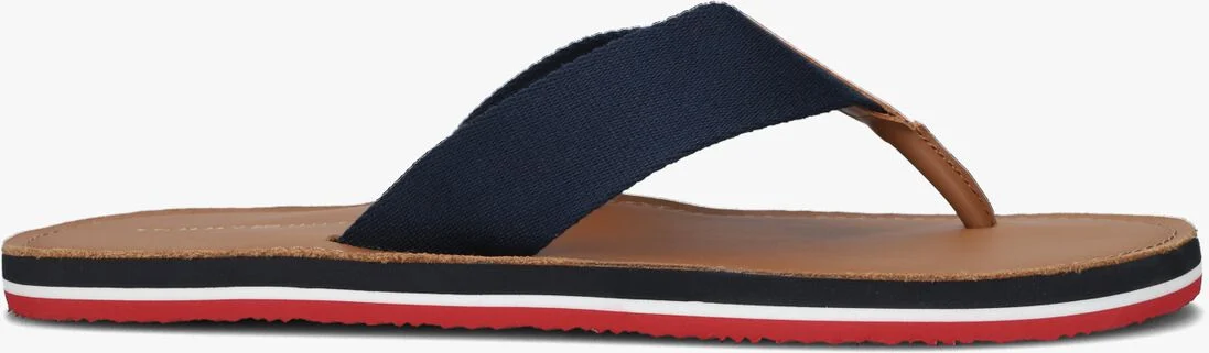 TOMMY HILFIGER blauwe tommy hilfiger slippers elevated beachh