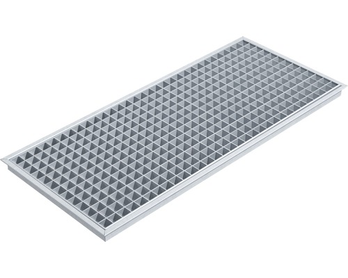 Lichtschachtafdekking home protect aluminium 60x115 cm