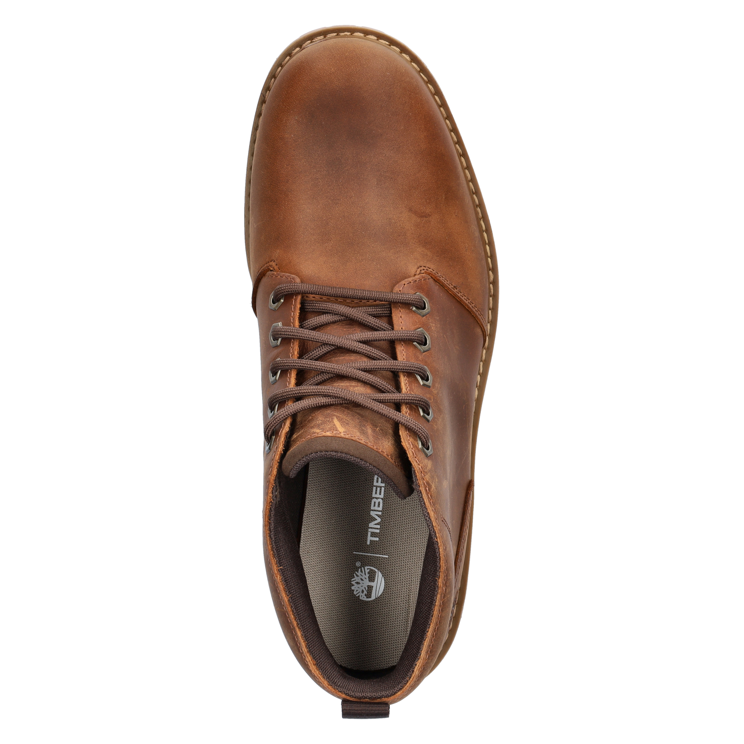 Britton Road heren veterboot Timberland Cognac