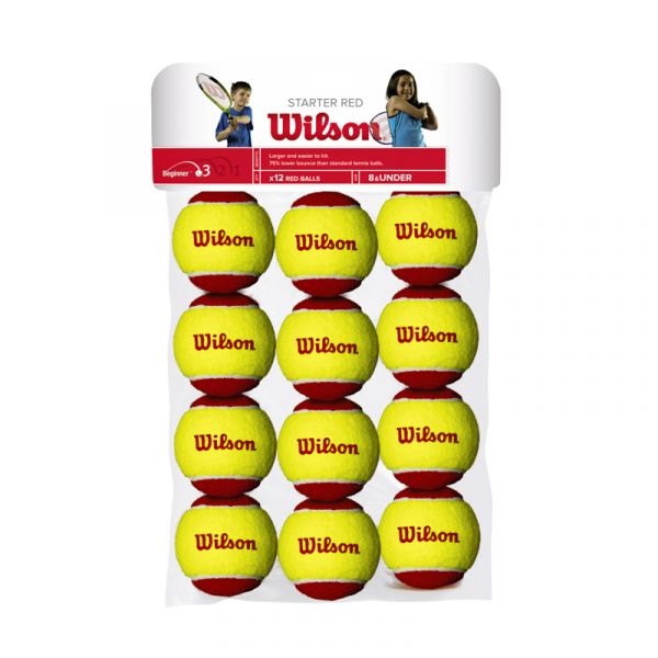 Ténis Bolas Wilson Starter Balls - WRT137100