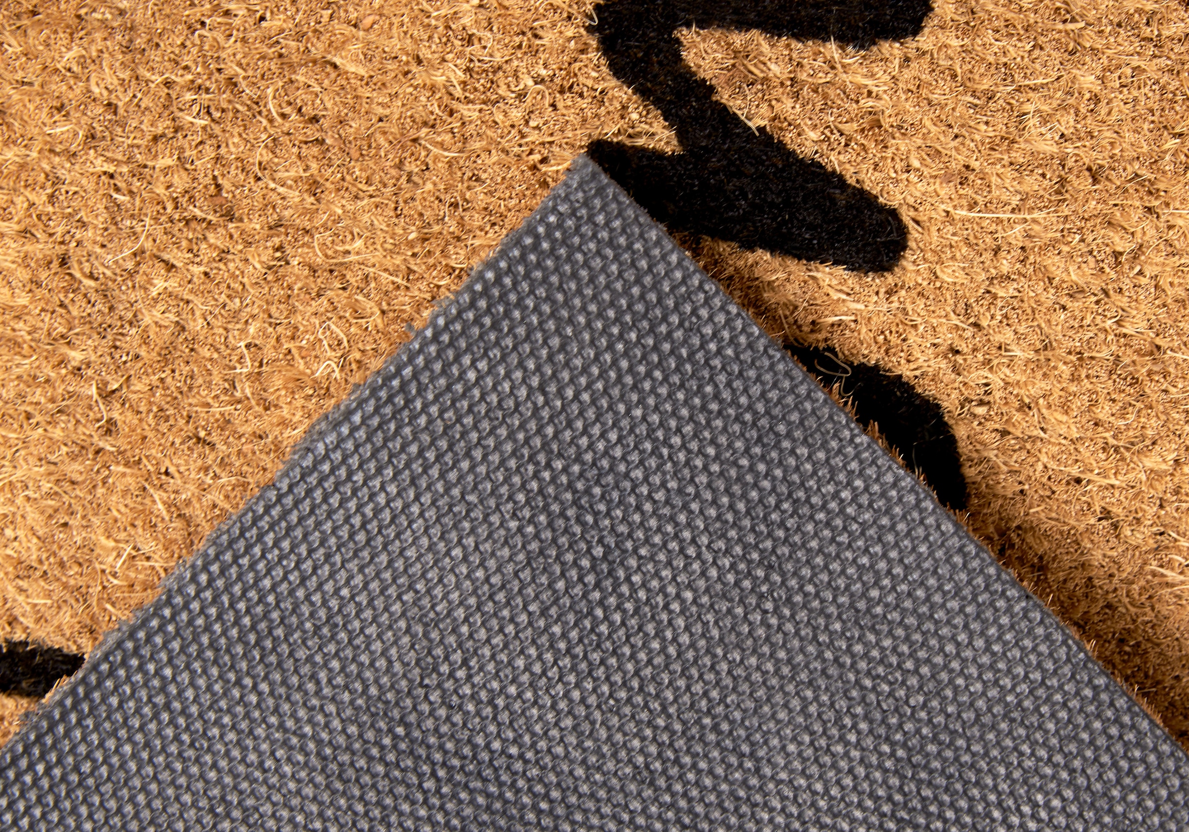 HANSE Home Fussmatte »Welcome, Türmatte« rechteckig 15 mm Höhe Kokos, Schmutzfangmatte, Outdoor, Rutschfest, Innen, Kokosmatte, Flur