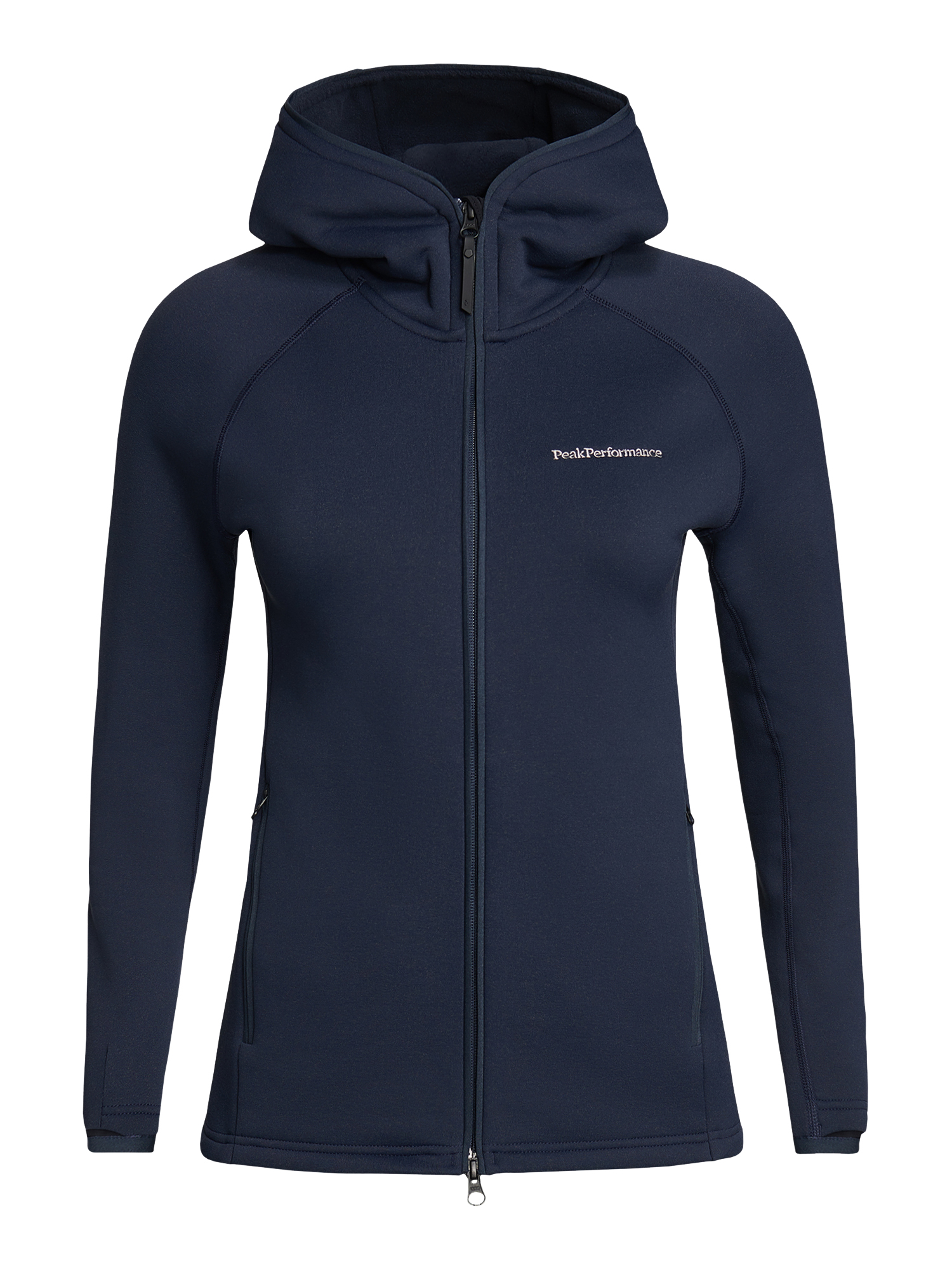 Chill Zip Hood Dame Blue Shadow