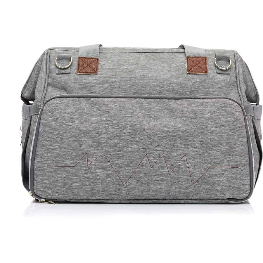 fillikid Wickeltasche Korfu Melange Hellgrau