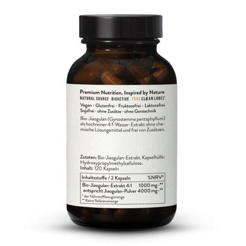 Sunday Natural Products  Bio Jiaogulan Extrakt Kapseln