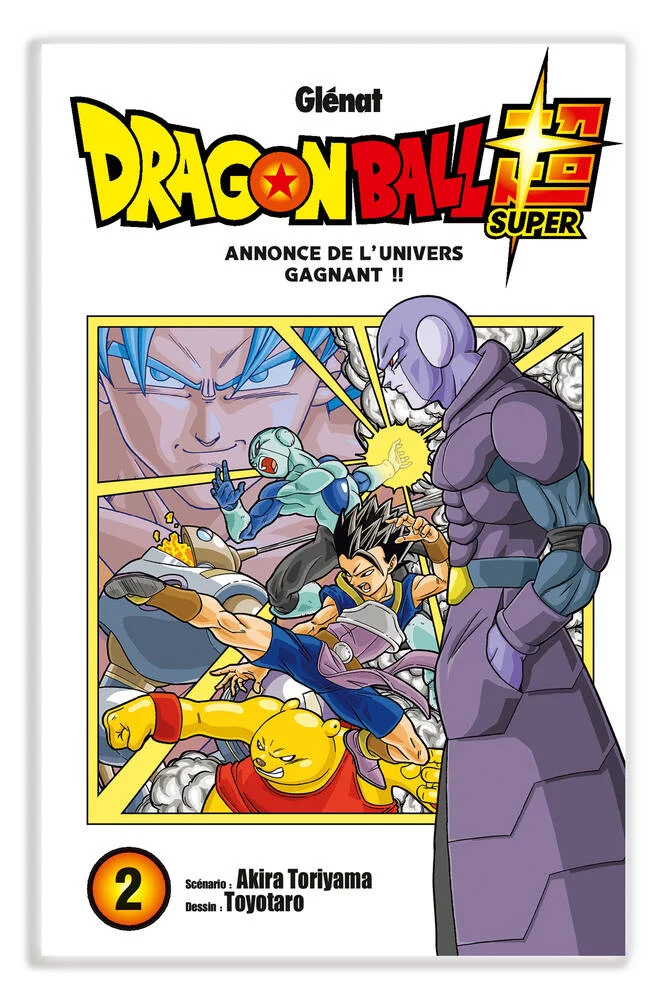 DRAGON BALL SUPER - MANGA TOME 02 - ANNONCE DE L'UNIVERS GAGNANT