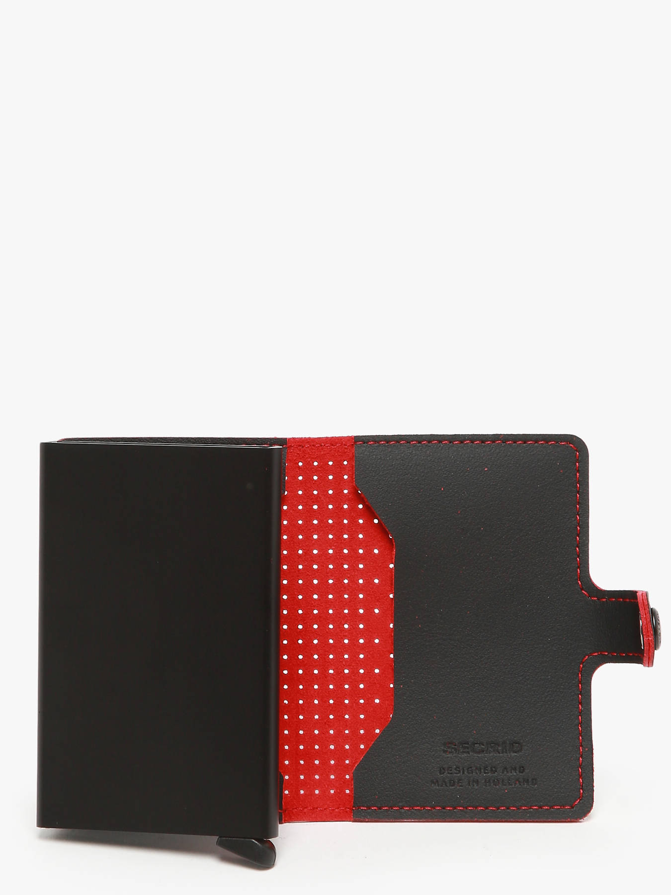 Porte-cartes cuir perfor SECRID