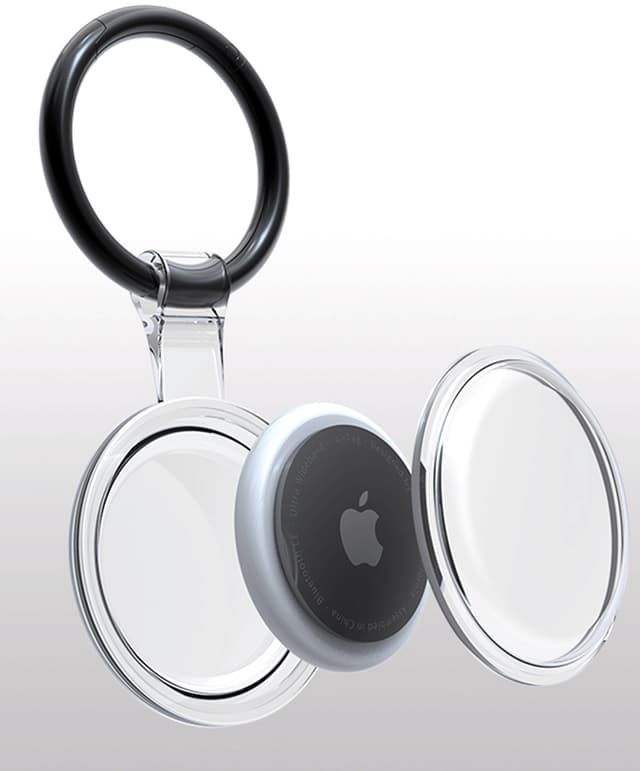 Nøglering og airtag-cover