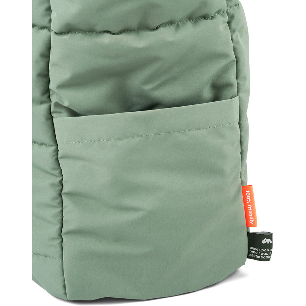 Køb DonebyDeer Green Quiltet Pusle Tote Bag