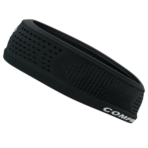 Bandeau running COMPRESSPORT THIN HEADBAND ON/OFF BLACK