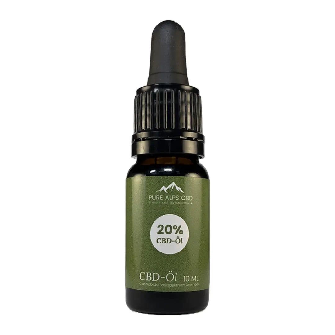 Pure Alps CBD Vollspektrum Öl Tropfen 50%