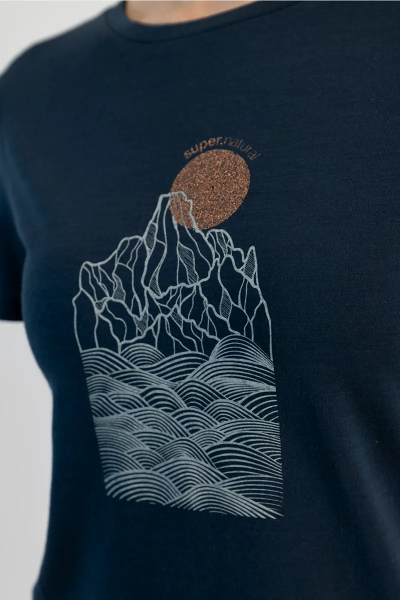 super.natural Preikestolen Cliffs Merino Damen T-Shirt