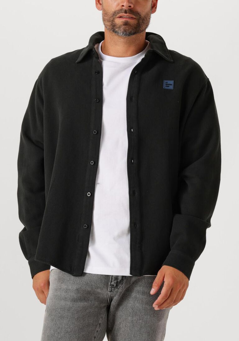 zwarte american vintage overshirt afaz chemises