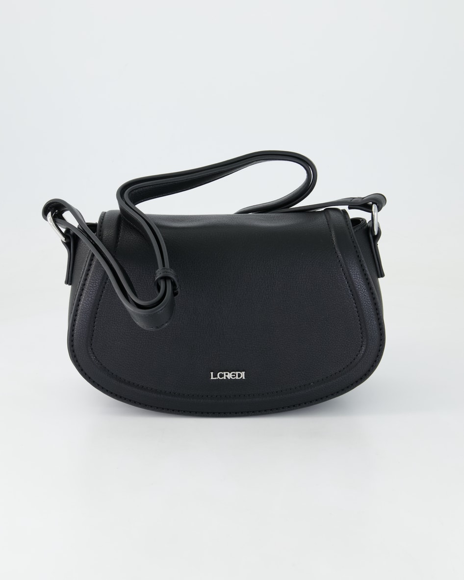 L.Credi Oletta Handtasche in Schwarz