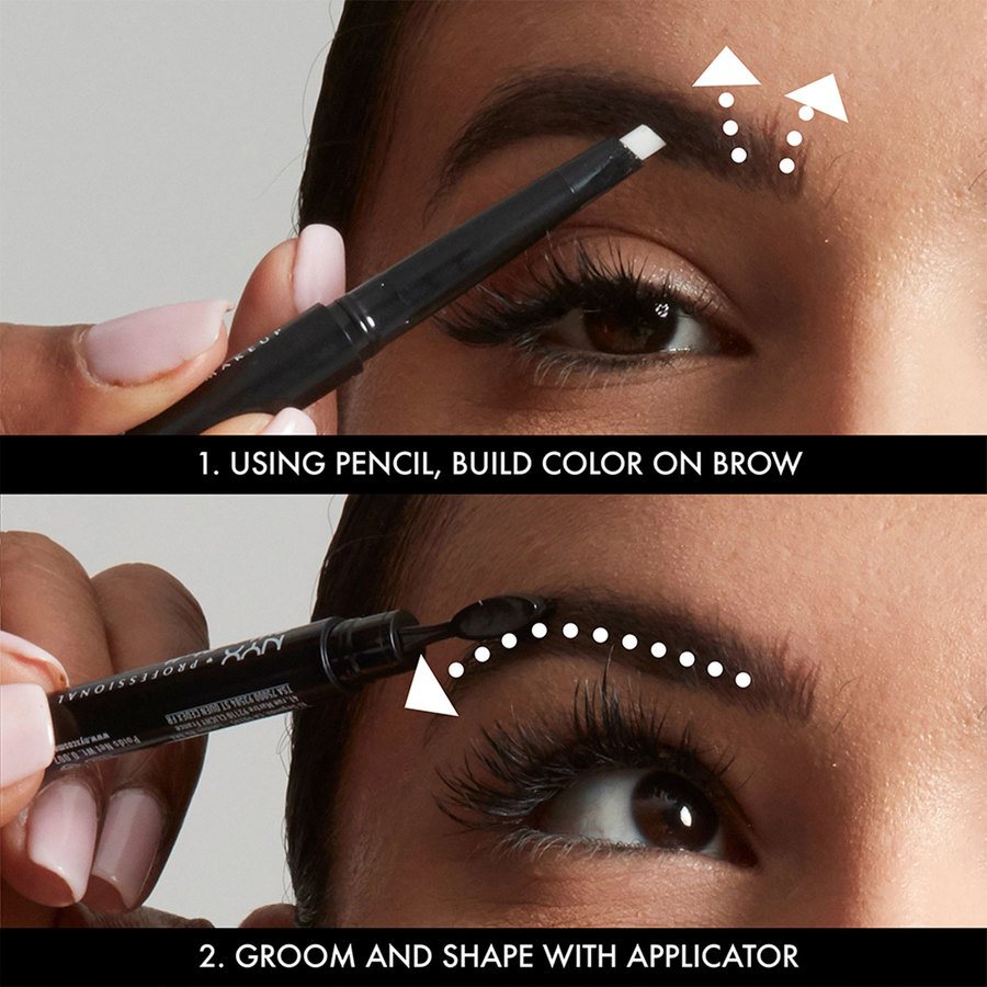 NYX Professional Makeup Fill & Fluff Eyebrow Pomade Pencil Clear 0,2g