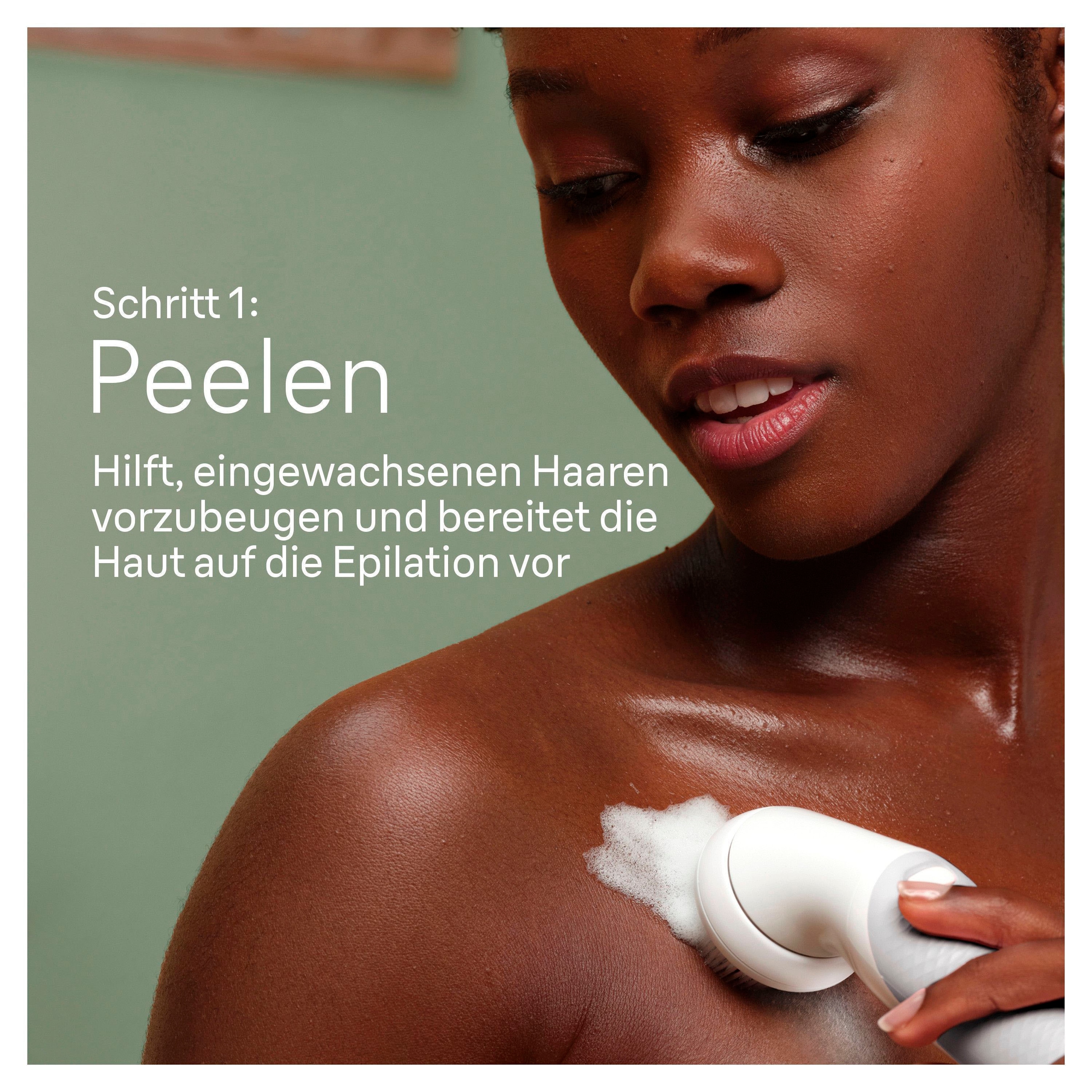 Braun Epilierer »Silk-épil SkinSpa 9 9-381« Ganzkörper Beautyset mit Mini Rasierer für das Gesicht