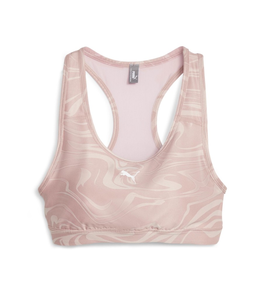 Top de treino Puma 4Keeps, estampa rosa