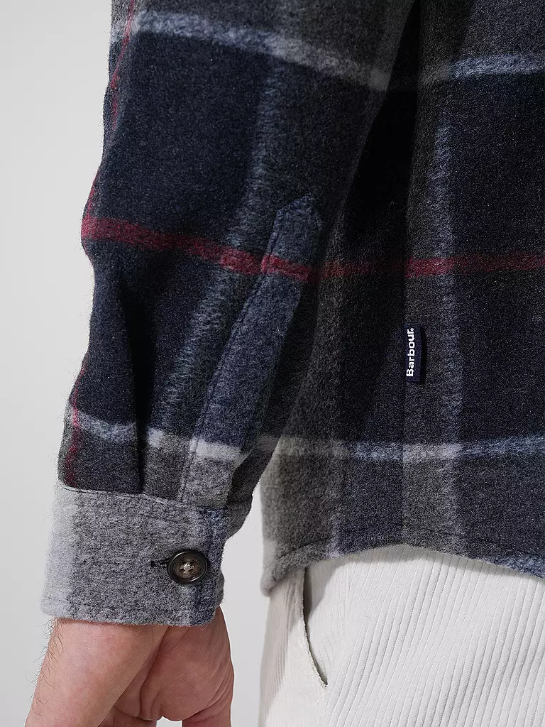 BARBOUR Overshirt  blau