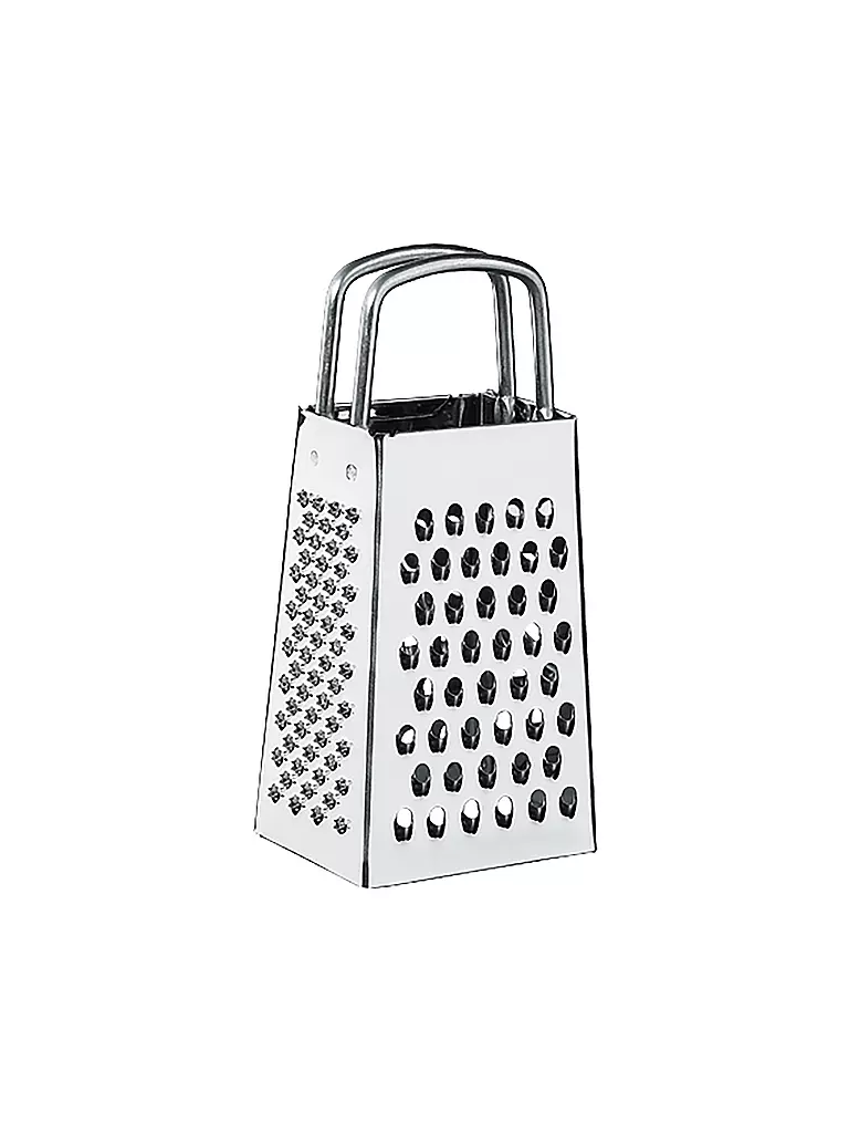 KÜCHENPROFI Mini Vierkantreibe 8cm Edelstahl  silber