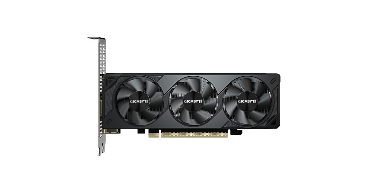 GIGABYTEGeForce RTX 5060 OC Low Profile 8G grafische kaart  (3x DisplayPort, 1x HDMI, DLSS 4)