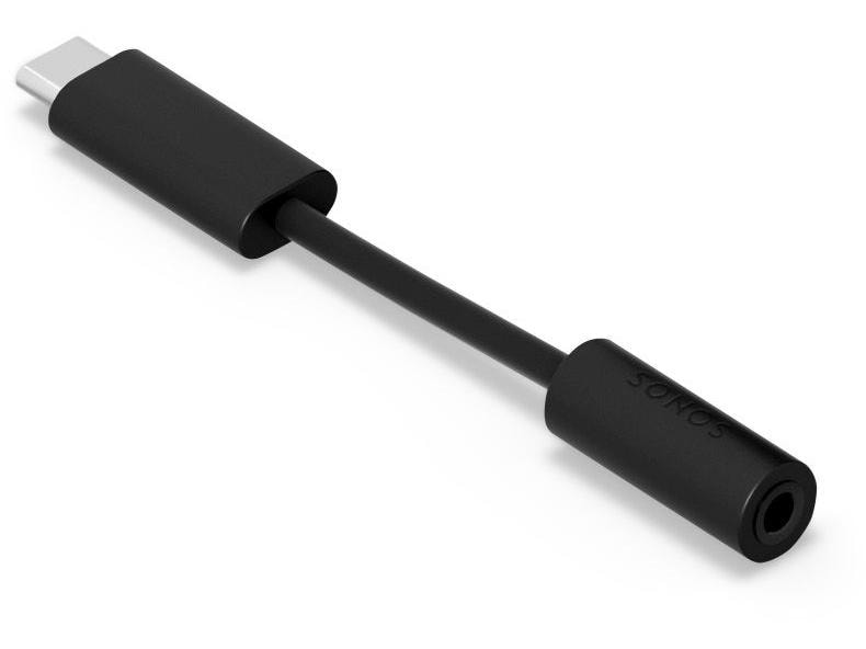Sonos Adapter Line-In Schwarz Eingangsadapter für die Era Lautsprecher