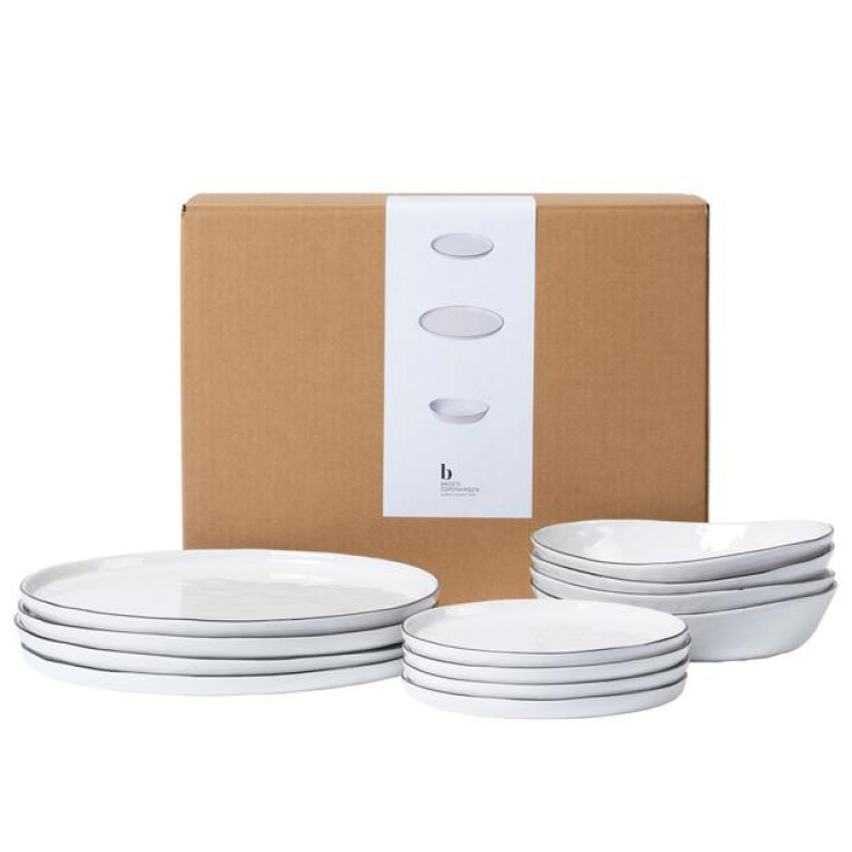 Broste Copenhagen Salt diner serviesset 4 personen