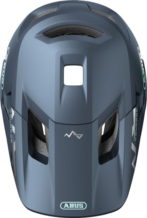 Abus YouDrop FF Junior Fullface Hjelm, Midnight Blue