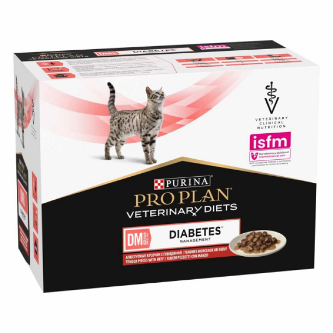 Pro Plan Veterinary Diet DM St/Ox Diabetes Management pour chats