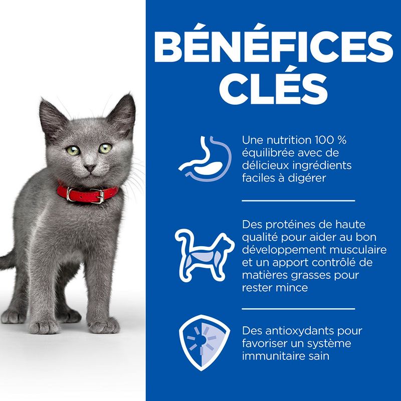 Hill's Science Plan Sterilised Kitten poulet pour chaton