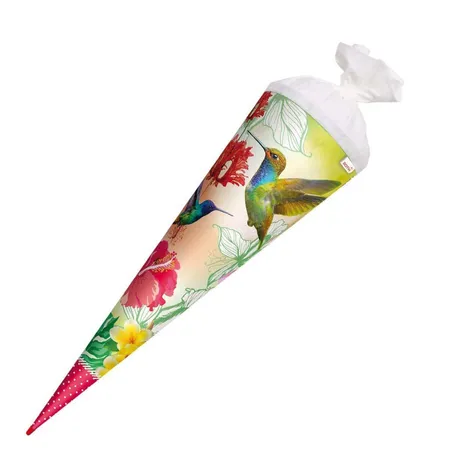 Roth Schultüte 70 cm Special Design Kolibri
