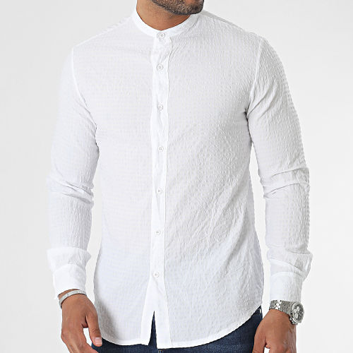Chemise Manches Longues Blanc