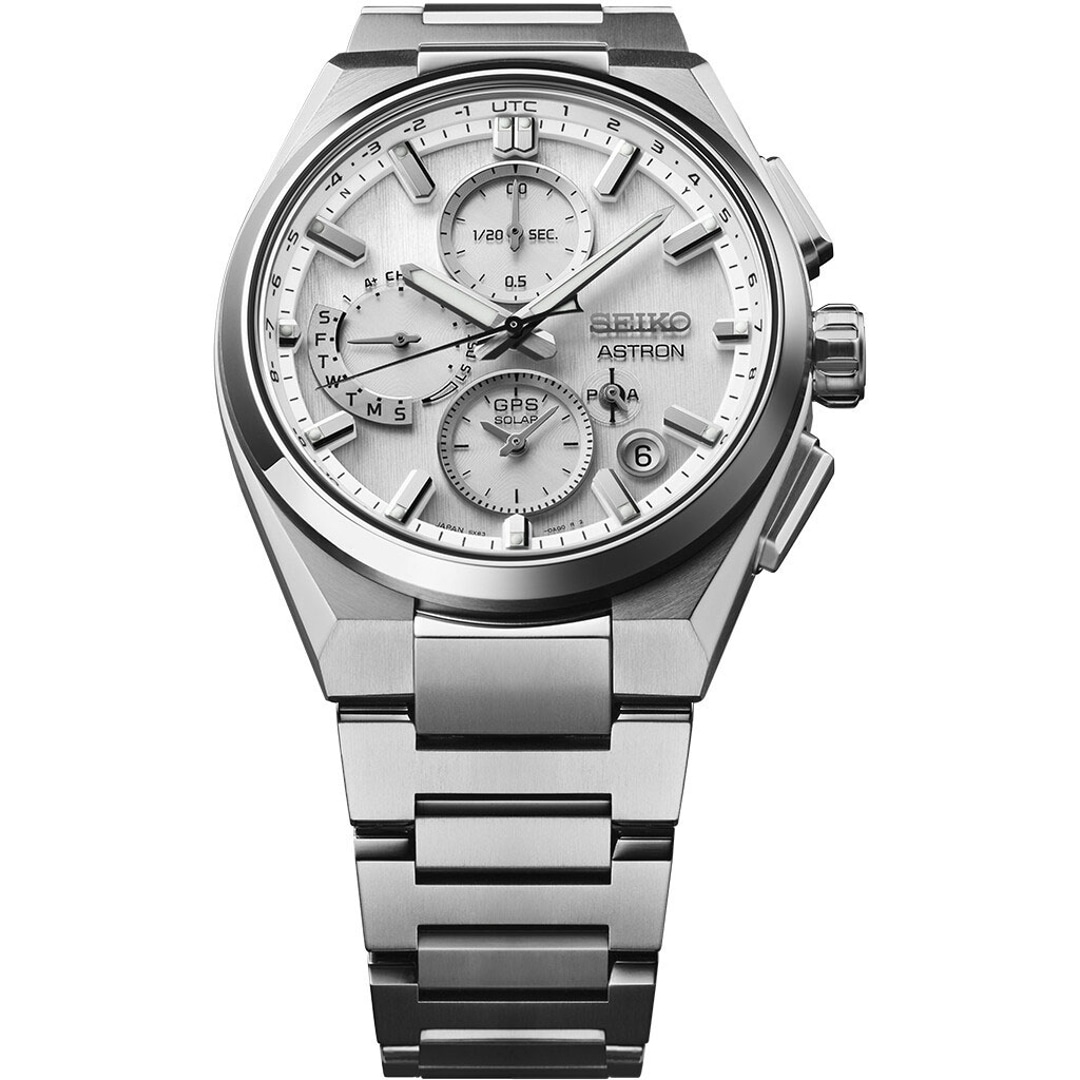 Seiko Astron 5X GPS Solar Dual Time Chronograph 42mm