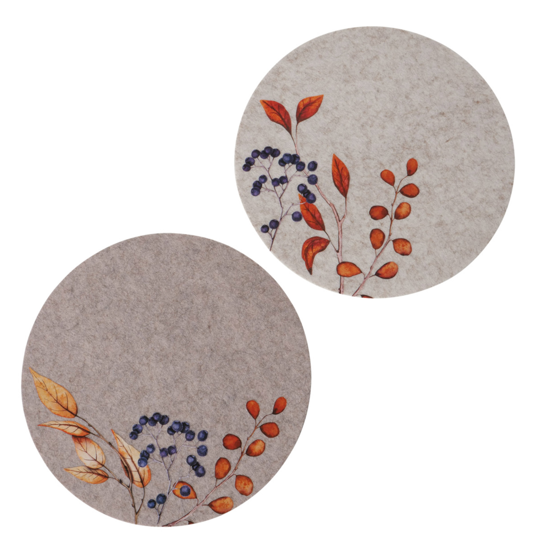 Tischset - mehrfarbig - floral - sortiert