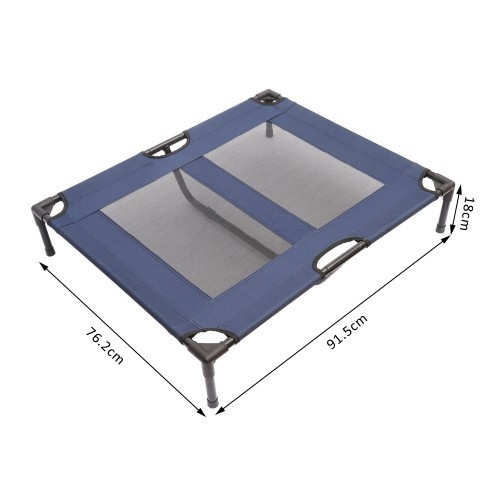 Cama azul para animais de estimação Pawhut para uso externo