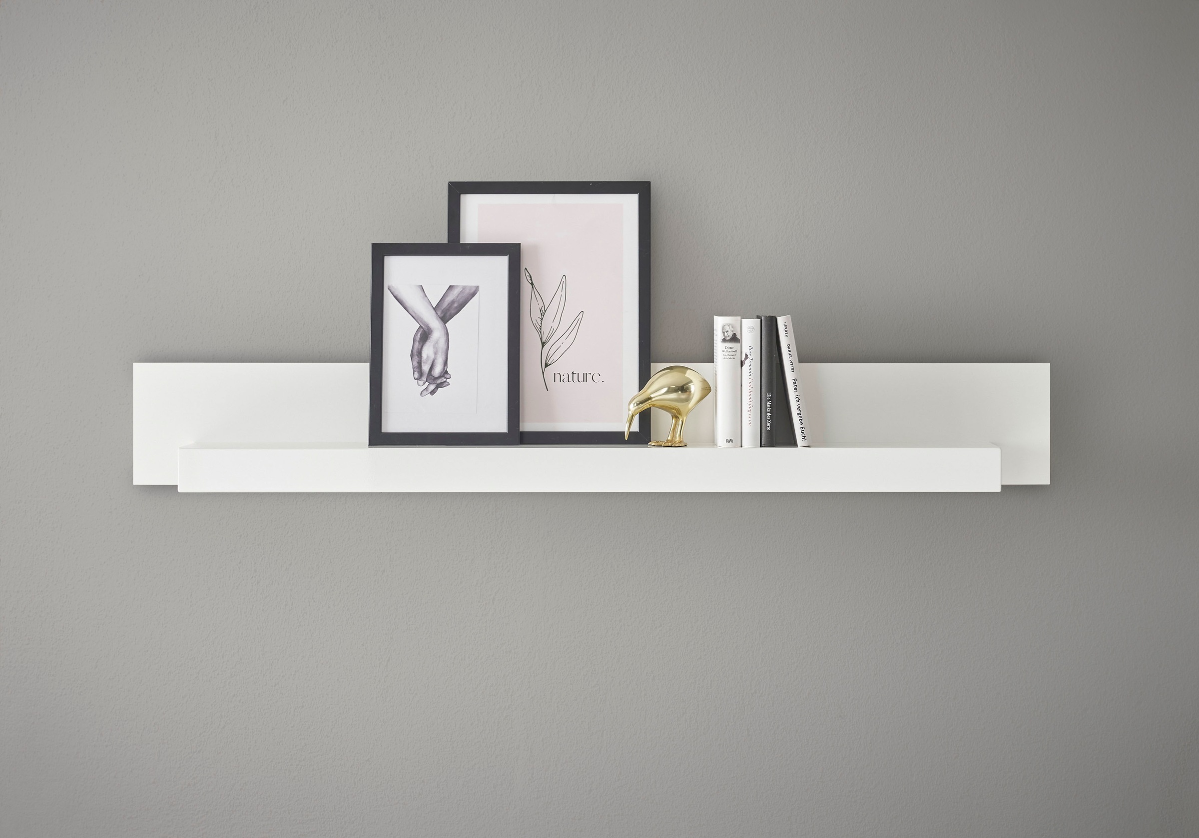 INOSIGN Wandboard »Cantara, modernes Wandregal, Hängeregal mit Ablagefach« vielseitig einsetzbar, in Eiche Evoke oder weiss erhältlich