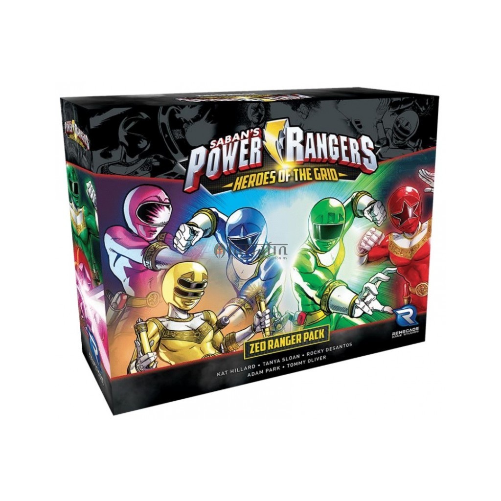 Power Rangers : Heroes of the Grid : Zeo Ranger Pack