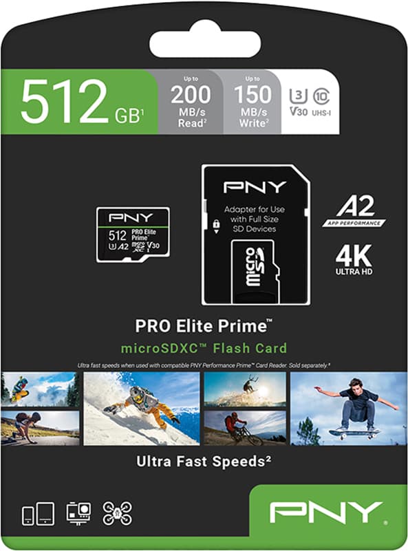 PNY PRO Elite Prime microSD-kort 512 GB