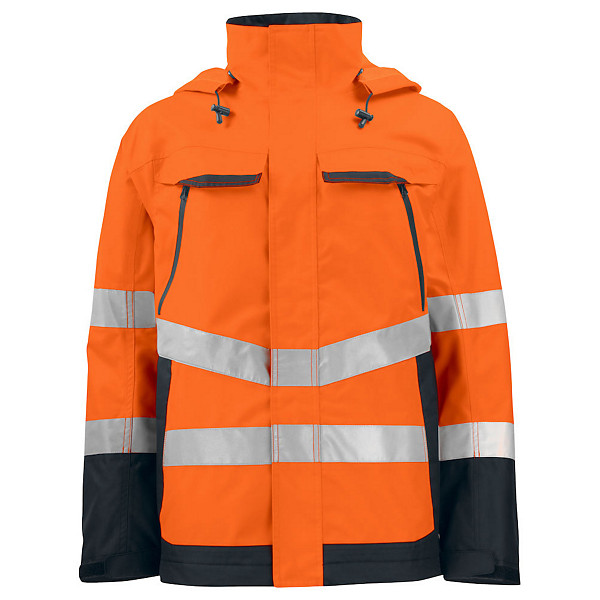 PROJOB Parka softshell HV orange/noir CL 3 XXL