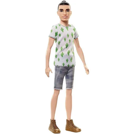 Barbie Fashionista Ken mit Kaktus-Shirt