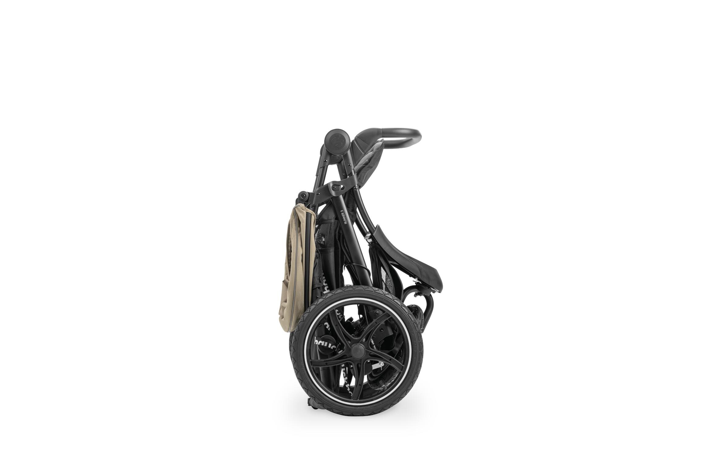 Buggy Runner 3 Olive<br>Robuster Kinderwagen für fast jedes Gelände