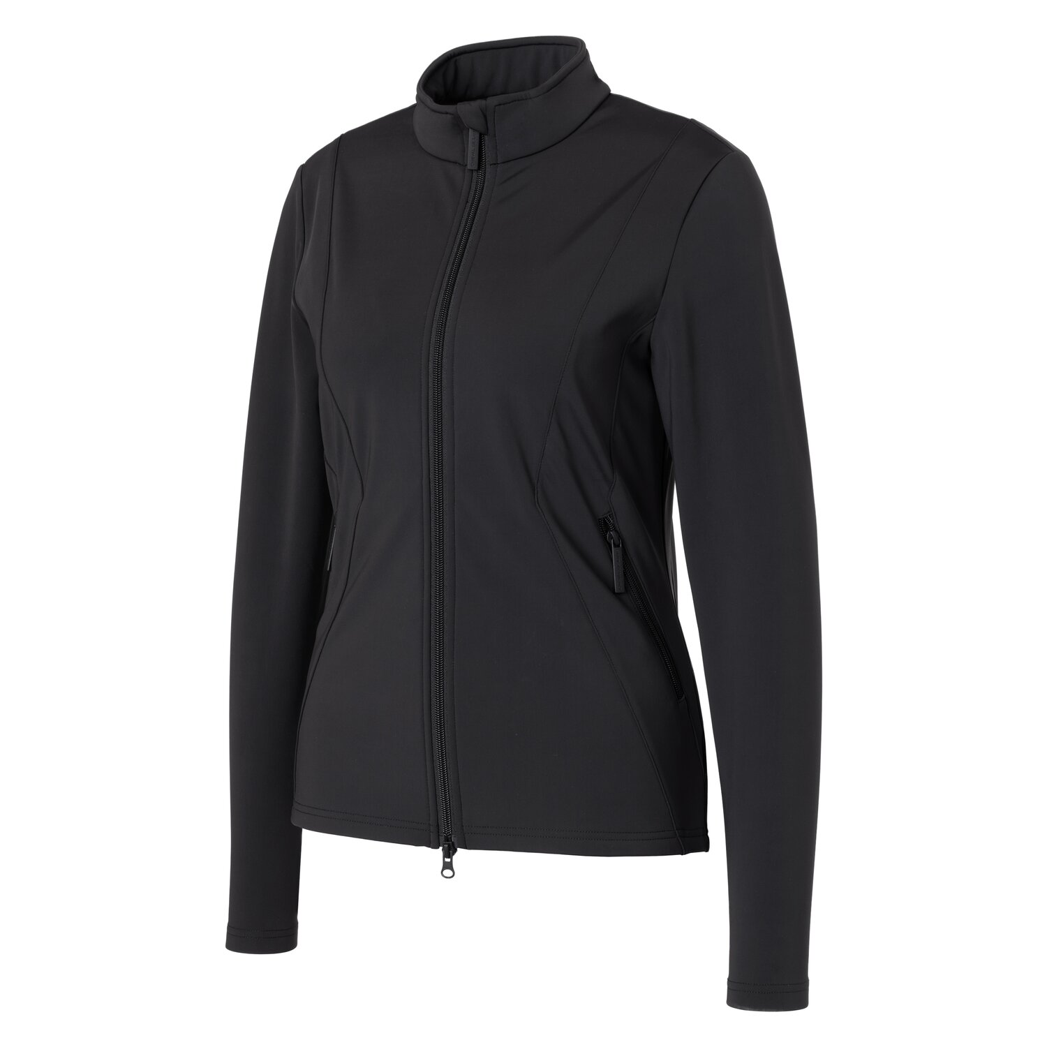 Cheval de Luxe Funktions-Sweatjacke - black