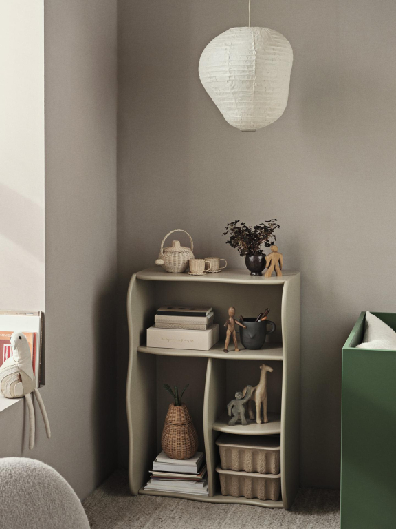 Ferm Living Slope boekenkast wandkast Cashmere