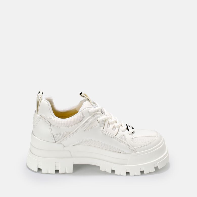 Aspha HYB Men chaussures à lacets véganes, blanc