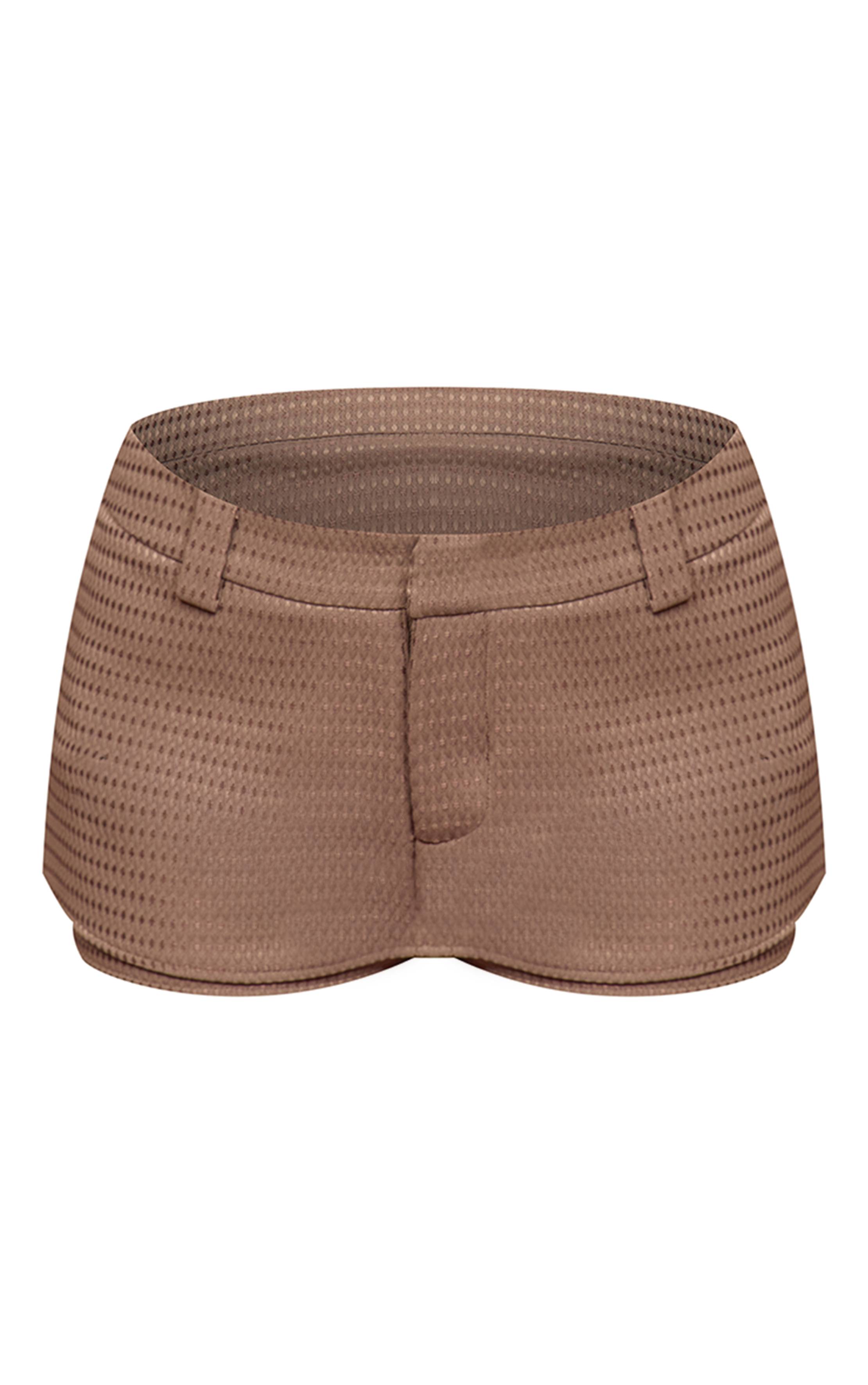 Champignon Ensemble Coordonné Jupe-short Ajustée Tissée