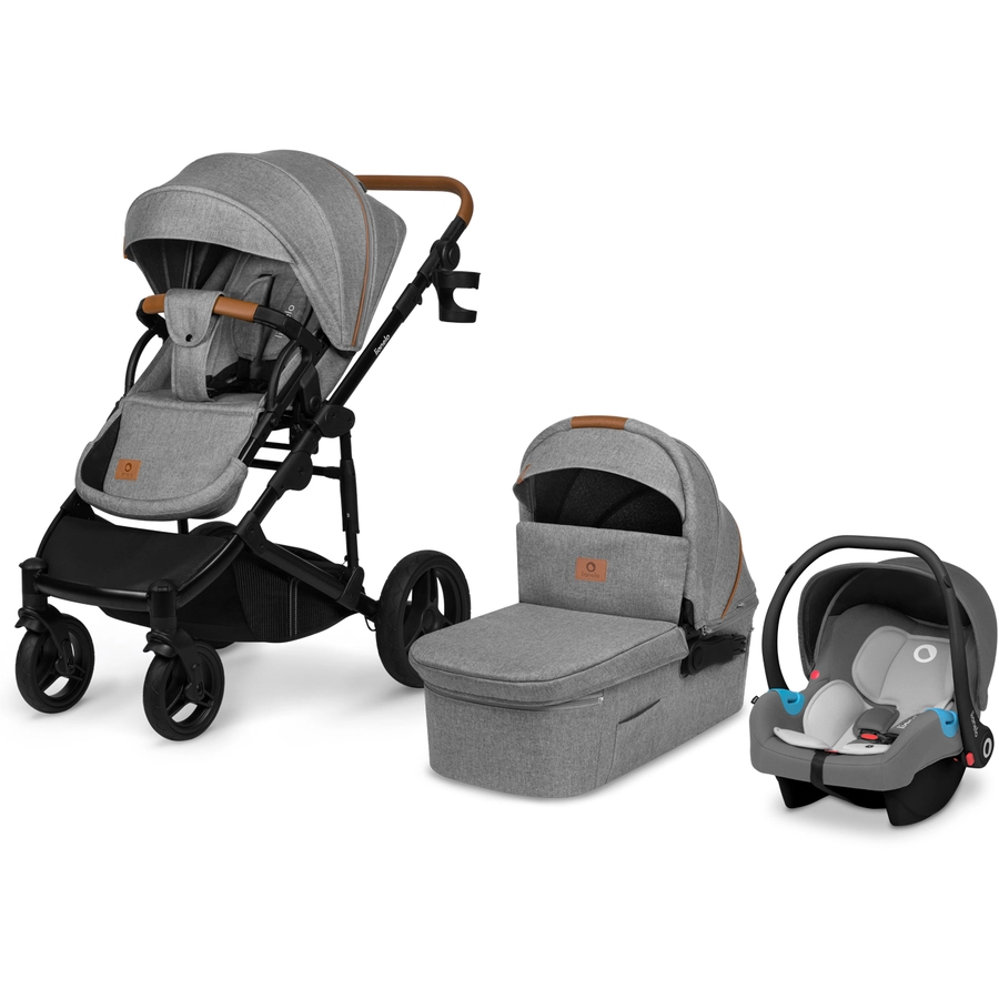 lionelo Kinderwagen Mari Tour 3in1 Grey Stone