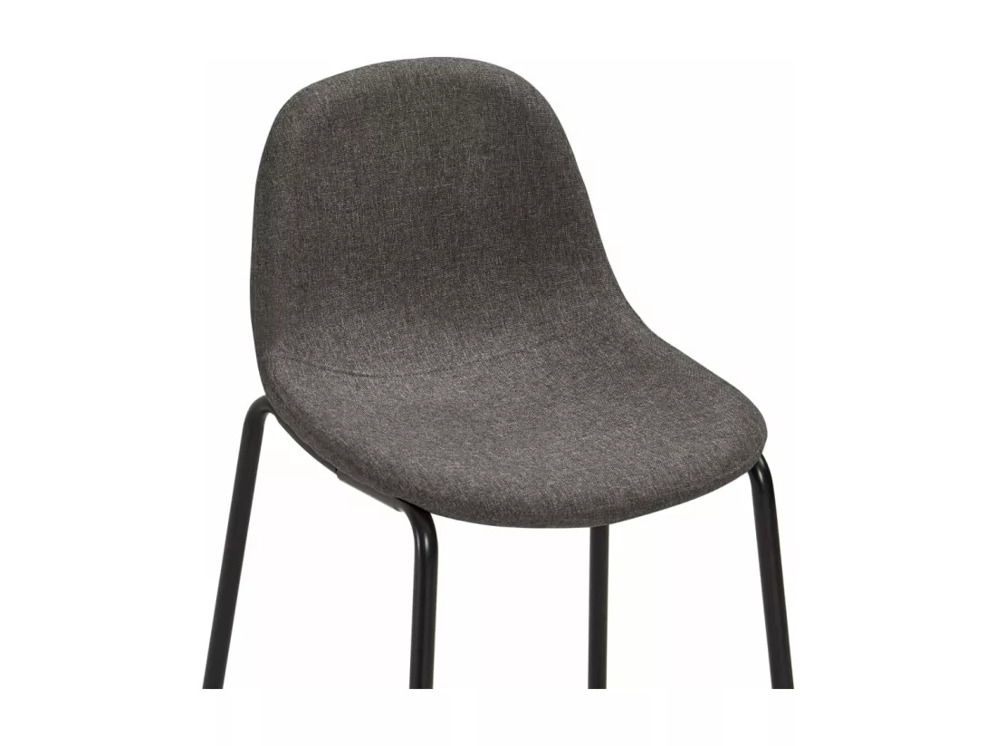 Ensemble de bar 3 pcs Tissu Gris foncé