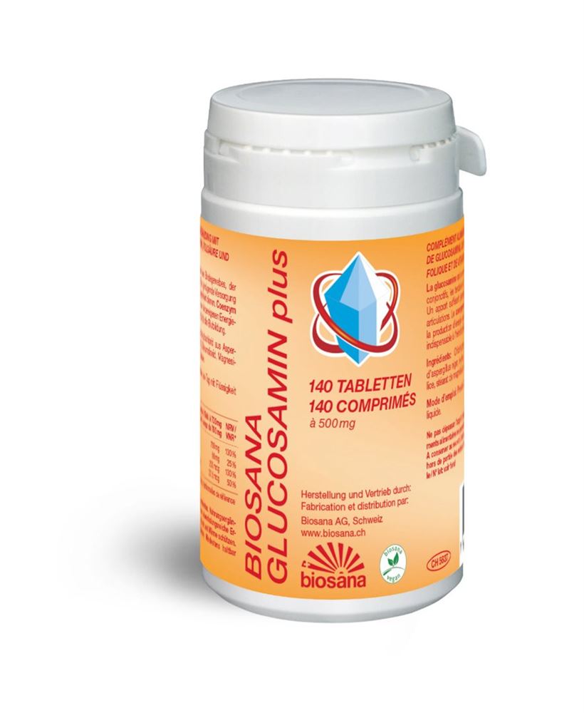 BIOSANA Glucosamin Q10<br>140 Stück, Dose, Tablette, Folsäure
