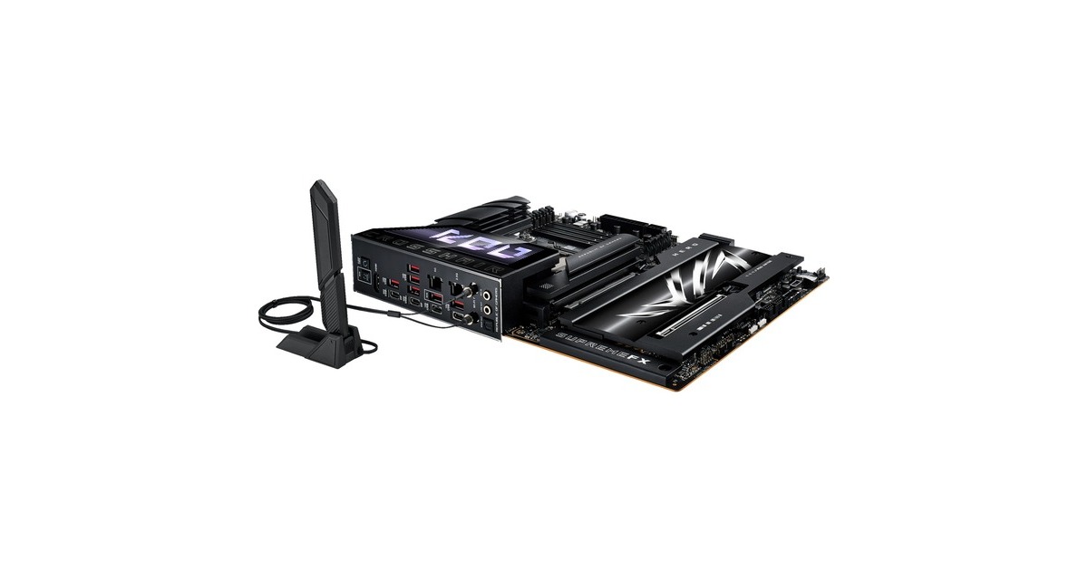 ASUSROG CROSSHAIR X870E HERO socket AM5 moederbord  (5Gb-LAN,  2,5Gb-LAN, Wi-Fi 7, BT, Sound, ATX)