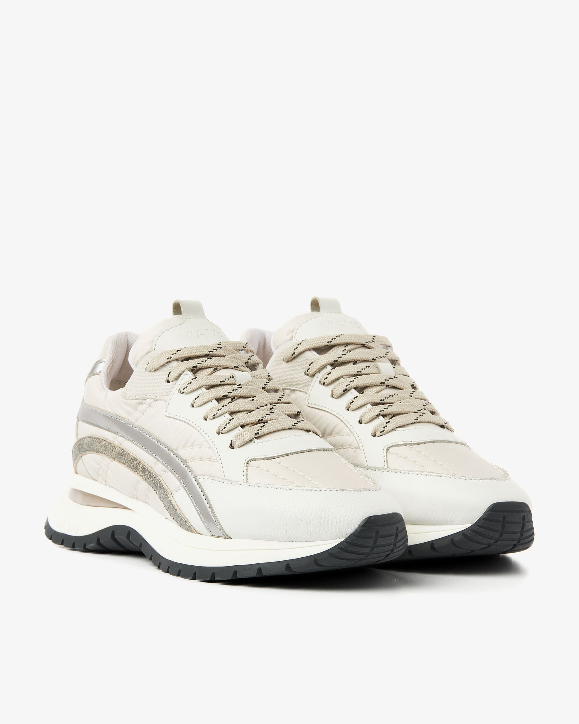 VIA VAI beige dames sneakers Usher Skye