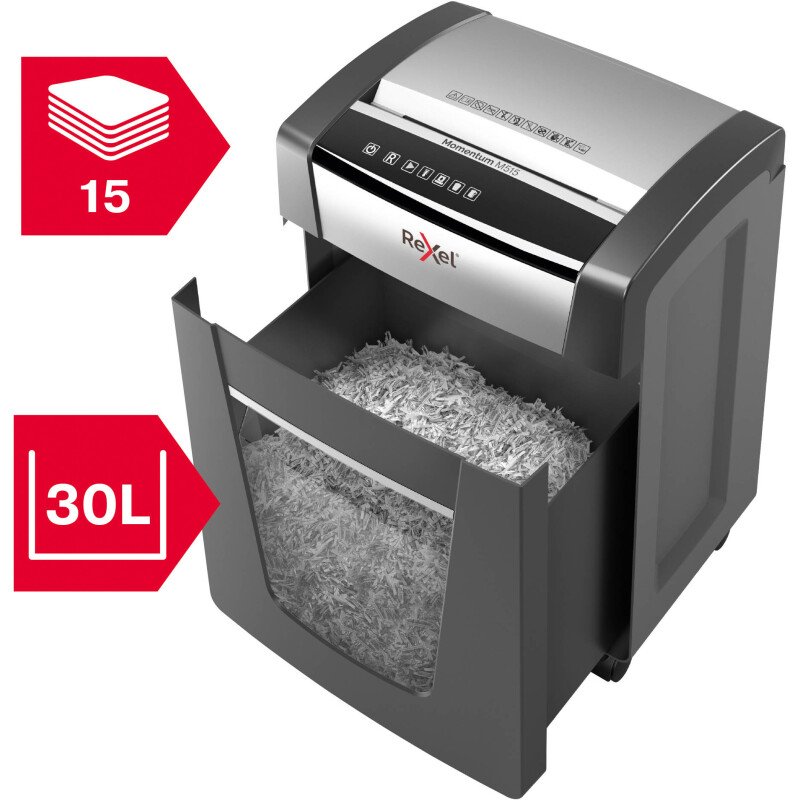Destructeur REXEL Momentum M515 - coupe micro